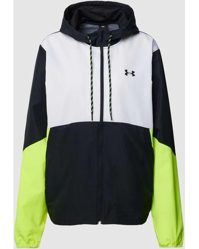 Under Armour Windbreaker Met Labelprint - Blauw