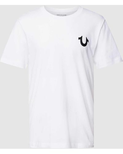 True Religion T-shirt Met Logoprint - Wit