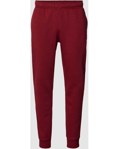 Champion Regular Fit Sweatpants mit elastischem Bund - Rot