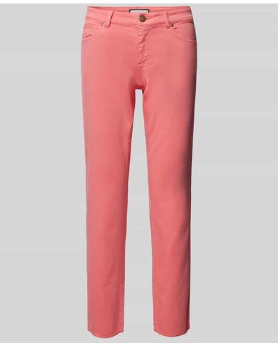 Seductive Bootcut Jeans im 5-Pocket-Design Modell 'CLAIRE' - Pink