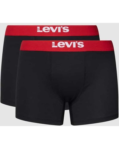 Levi's Trunks mit Label-Detail Modell 'SOLID BASIC' - Rot