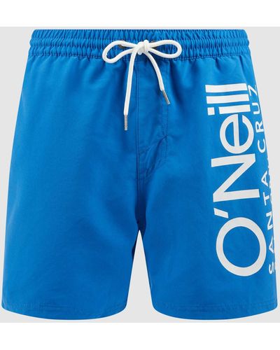 O'neill Sportswear Zwembroek Met Logo - Blauw
