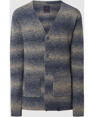 COLOURS & SONS Cardigan aus Wollmischung - Grau