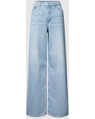 Review Loose Fit Jeans aus reiner Baumwolle - Blau