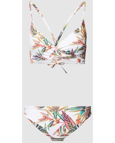 O'neill Sportswear Bikini-Set mit Allover-Muster Modell 'MAOI' - Grau
