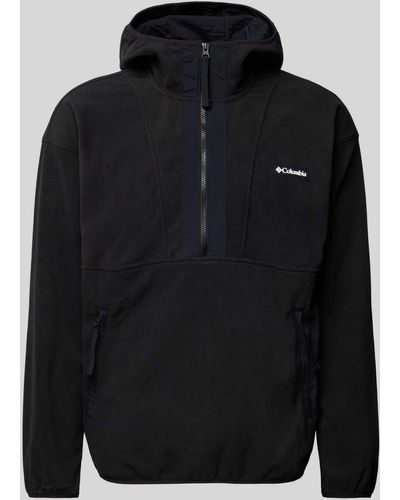 Columbia Windbreaker Met Labeldetail - Zwart