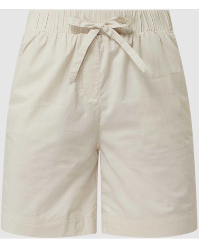 Tom Tailor Loose Fit Shorts mit elastischem Bund - Natur