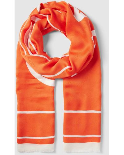 Calvin Klein Sjaal - Oranje