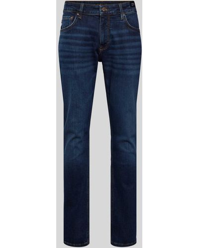 JOOP! Jeans Slim Fit Jeans im 5-Pocket-Design Modell 'Stephen' - Blau