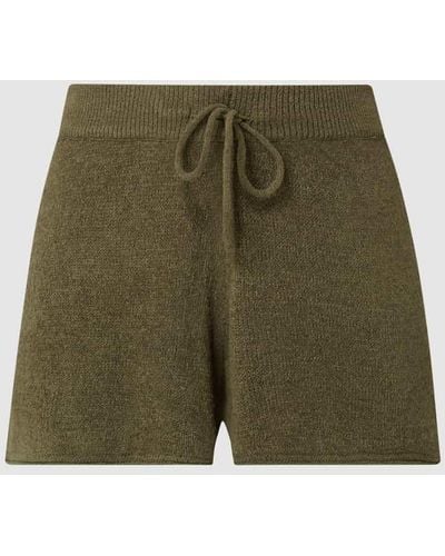ONLY Shorts mit elastischem Bund Modell 'Fiona' - Grün