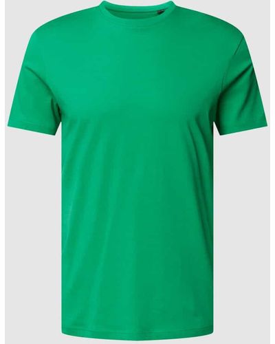 Esprit Slim Fit T-Shirt mit Rundhalsausschnitt - Grün