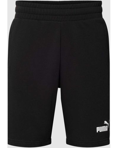 PUMA Sweatshorts Met Elastische Band - Zwart