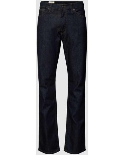 GANT Regular Fit Jeans mit 5-Pocket-Design - Blau