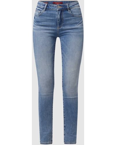 Miss Sixty Skinny Fit Jeans mit Stretch-Anteil Modell 'Bettie' - Blau
