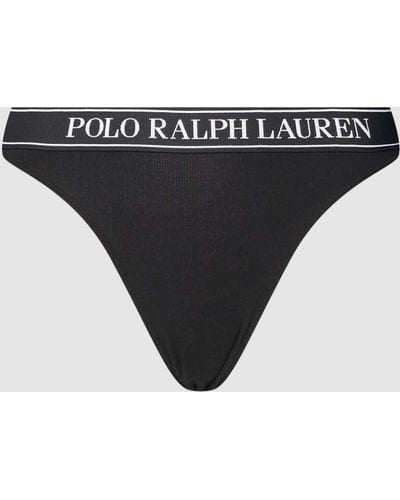 Polo Ralph Lauren String Met Elastische Band - Zwart