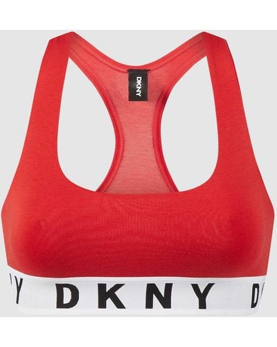 DKNY Bustier Met Stretch - Rood