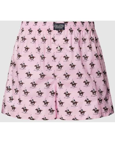 Polo Ralph Lauren Boxershorts mit Motiv-Print mit Allover-Motiv-Print - Pink