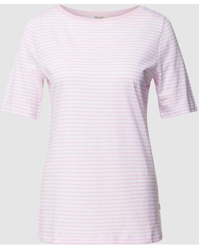 maerz muenchen T-shirt Met Streepmotief - Roze