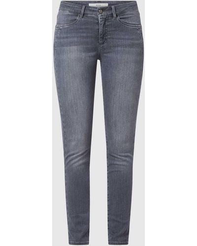 Brax Skinny Fit Jeans mit Bio-Anteil Modell 'Ana' - Blau