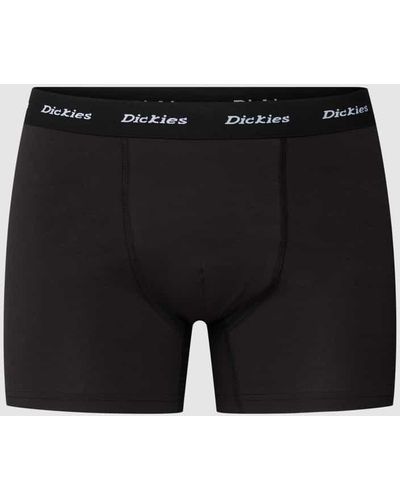 Dickies Trunks mit Logo-Bund im 2er-Pack - Schwarz
