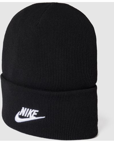 Nike Mütze mit Label-Stitching - Schwarz