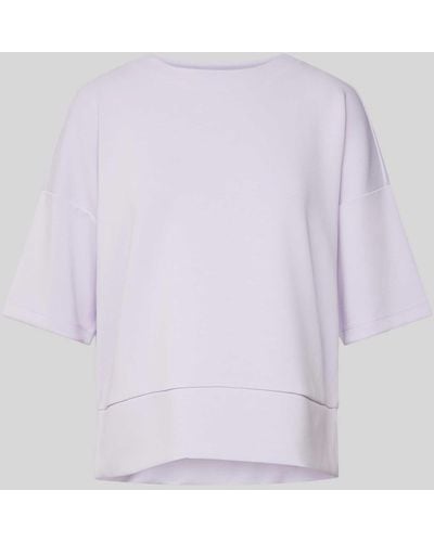 Opus T-Shirt mit Rundhalsausschnitt Modell 'Gasopi' - Lila