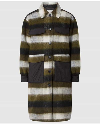 SELECTED Mantel aus Wollmischung Modell 'Margon' - Schwarz