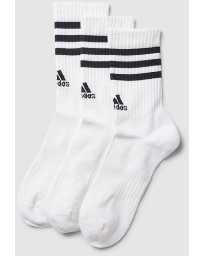 adidas Socken mit Label-Stitching im 3er-Pack - Grau