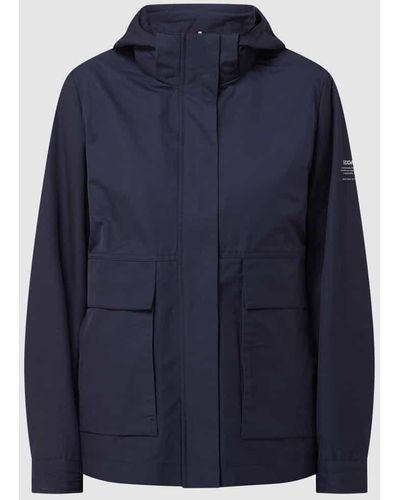 Ecoalf Jacke aus Bio-Baumwollmischung - Blau