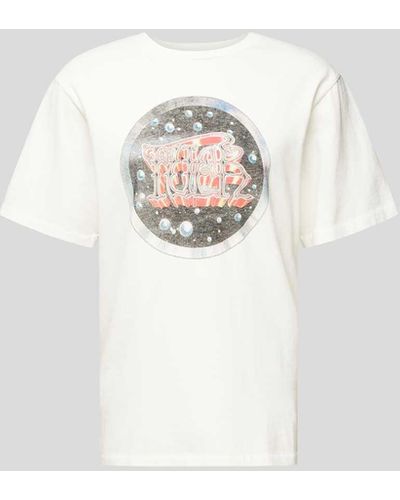 RE/DONE T-Shirt mit Motiv-Print - Weiß