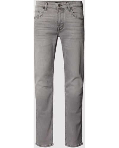 Marc O' Polo Shaped Fit Jeans im 5-Pocket-Design Modell 'Sjöbo' - Grau