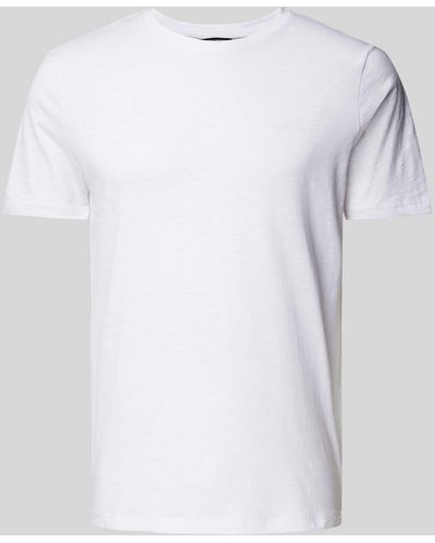 Antony Morato T-Shirt mit Label-Print - Weiß