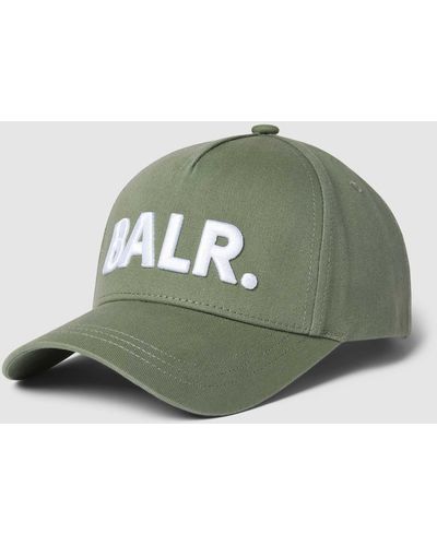 BALR Basecap mit Label-Stitching - Grün