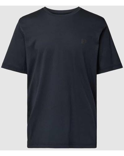Baldessarini T-Shirt mit Label-Detail Modell 'Tantro' - Blau