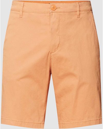 Matíníque Chino-Shorts mit französischen Eingrifftaschen Modell 'thomas' - Orange