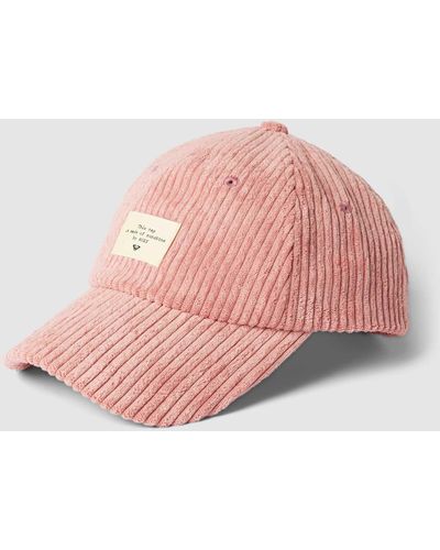 Roxy Cap mit Label-Stitching Modell 'PRETTY NATURE' - Pink