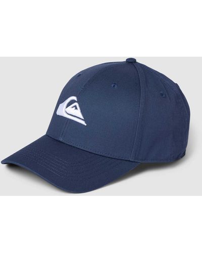 Quiksilver Basecap mit Logo-Stitching Modell 'DECADES' - Blau