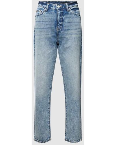 Armani Exchange Boyfriend Jeans im 5-Pocket-Design - Blau