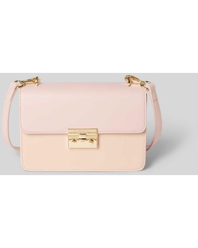 SEIDENFELT Handtasche mit abnehmbarem Schulterriemen Modell 'PITEA' - Pink