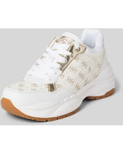 Guess Sneaker mit Label-Details Modell 'SAMRA2' - Weiß