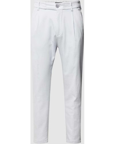 DRYKORN Hose mit seitlichen Eingrifftaschen Modell 'CHASY' - Weiß