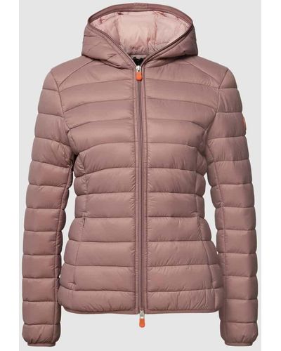 Save The Duck Steppjacke mit Kapuze Modell 'Alexis' - Pink