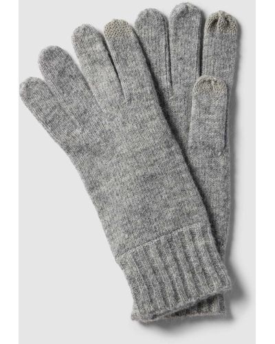 Esprit Handschuhe mit Label-Detail - Grau