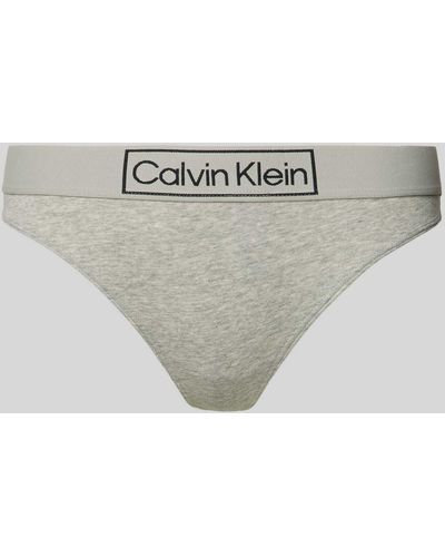 Calvin Klein String mit elastischem Logo-Bund - Mehrfarbig