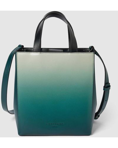 Liebeskind Berlin Handtasche mit verstellbarem Schulterriemen Modell 'PAPER BAG' - Grün