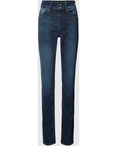 Garcia Jeans Met 5-pocketmodel - Blauw