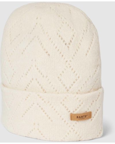 Barts Beanie mit Label-Detail Modell 'Bridgey' - Natur