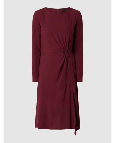 Superdry Kleid aus Viskose - Rot