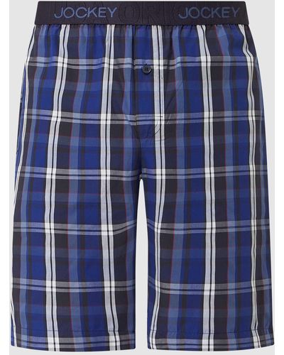 Jockey Pyjama-Hose aus Baumwolle - Blau