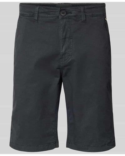 Blend Regular Fit Shorts mit Gesäßtaschen - Grau
